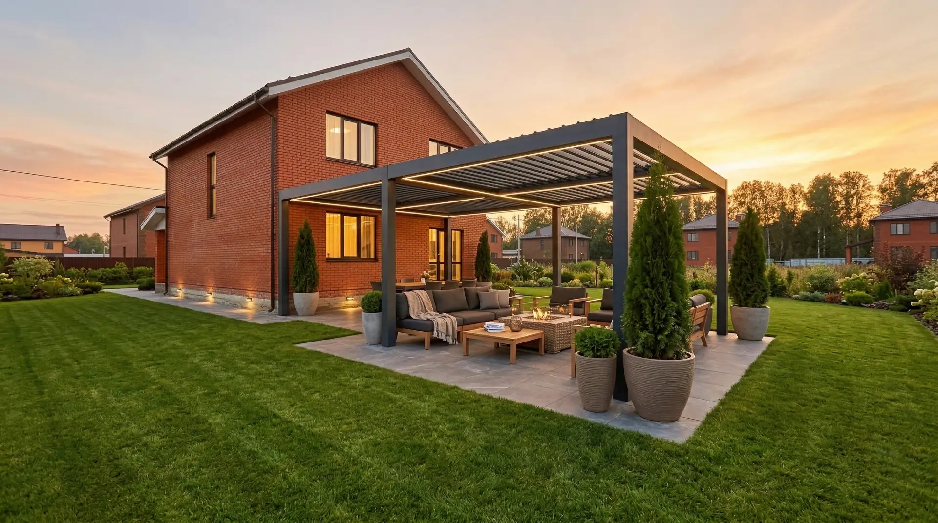 Умная терраса и патио