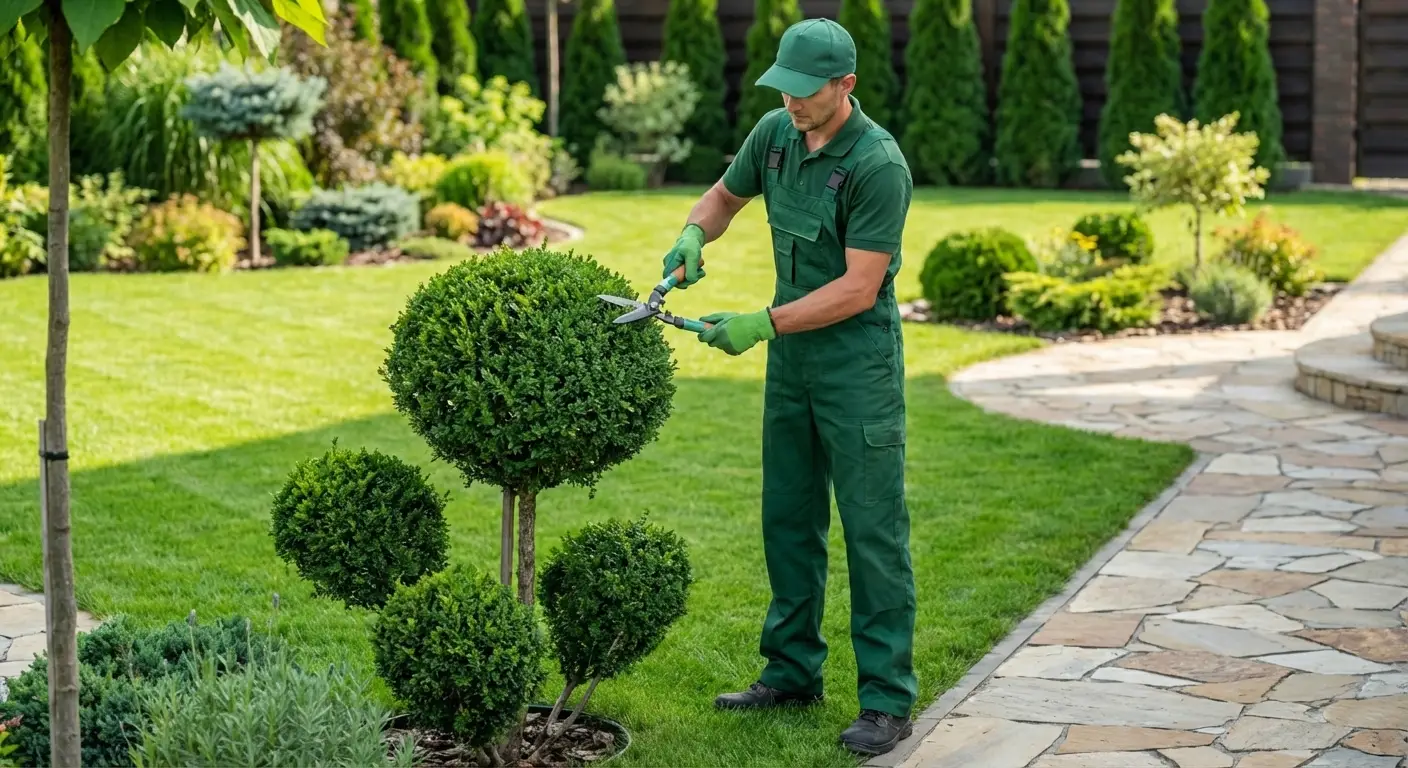 Комплексный уход за садом и сервисное обслуживание участка